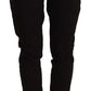 Eleganti jeans aderenti neri slim-fit