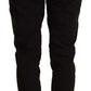 Eleganti jeans aderenti neri slim-fit