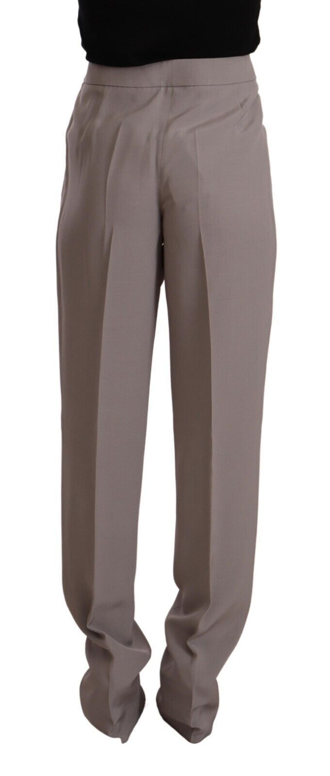 Elegante High Waist Hose aus Seidenmischung