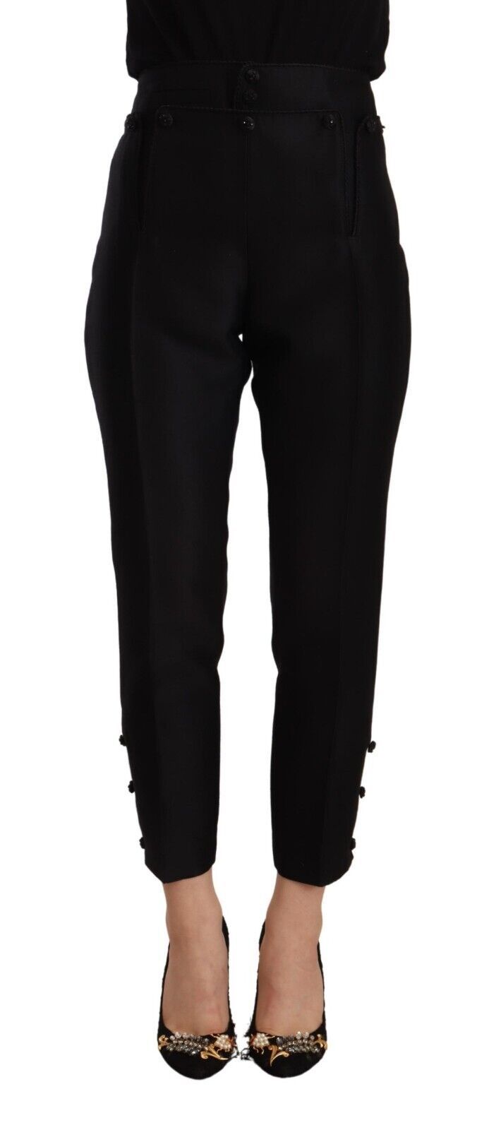 Pantaloni skinny a vita alta Elevated Elegance