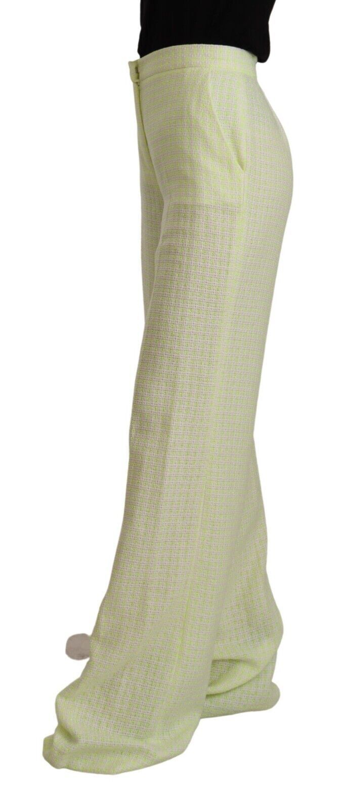 Schicke Hose mit hoher Taille und geradem Bein