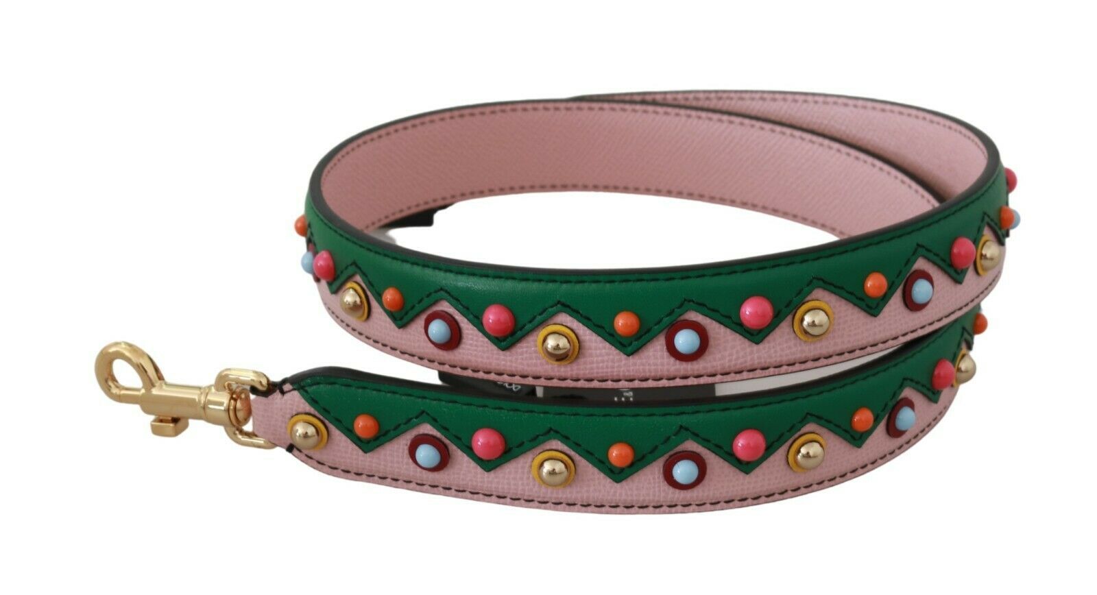 Elegante tracolla in pelle multicolore