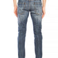 Marineblaue Distressed-Jeans „Cool Guy Jean“