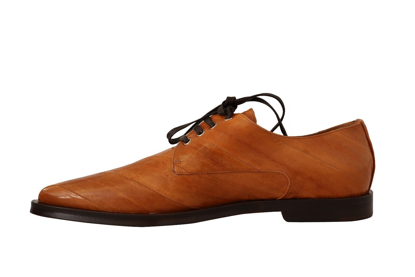 Elegante Ballerinas aus Aalleder mit Schnürung