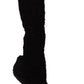 Chic Black Stretch Sock Boots