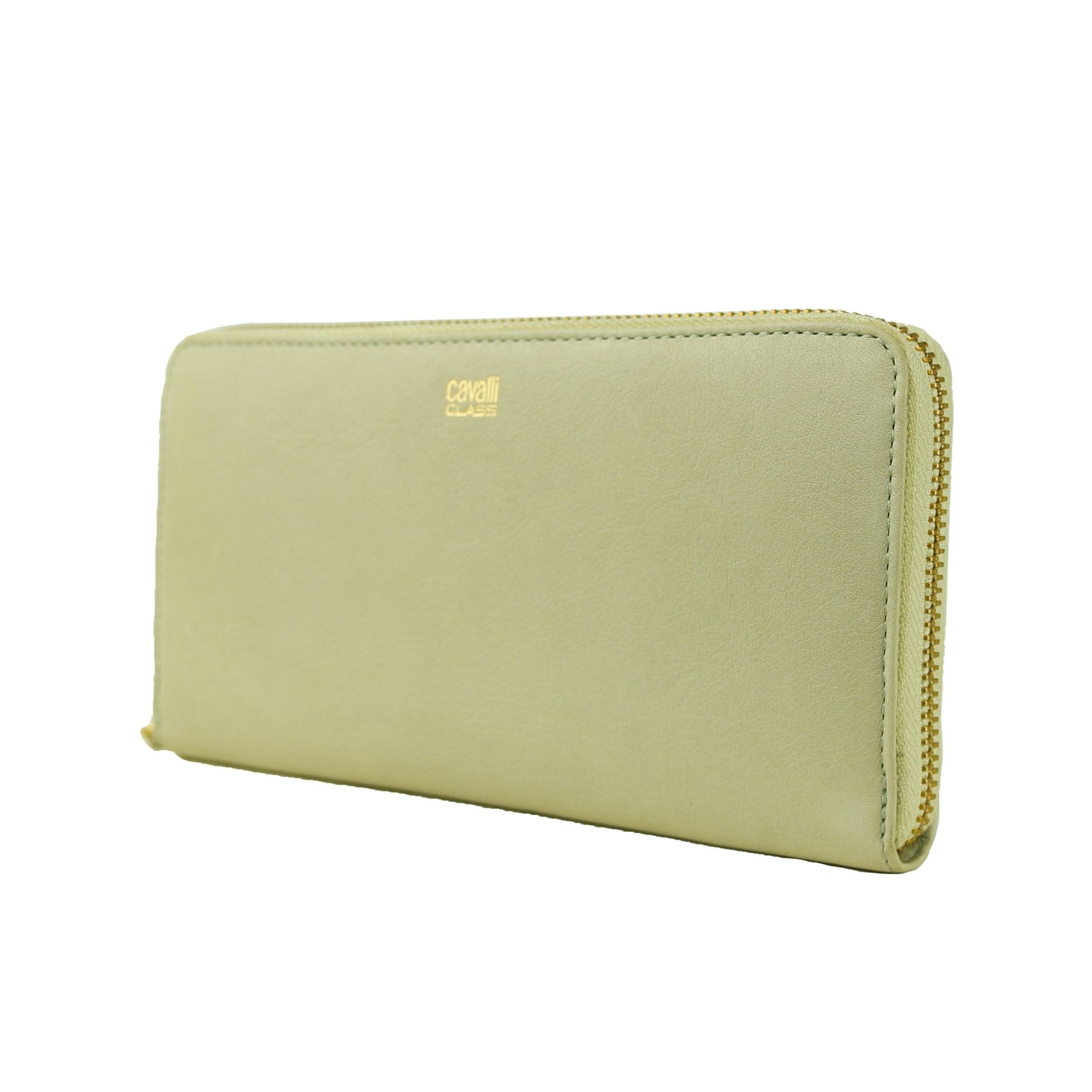 Graue Damenbrieftasche aus Kalbsleder