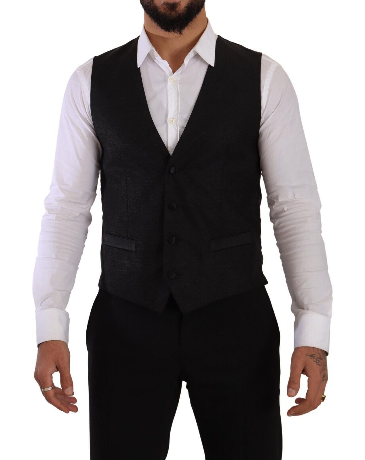 Sicilia Slim Fit Completo Nero