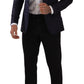 Elegant Dark Blue MARTINI Formal Blazer