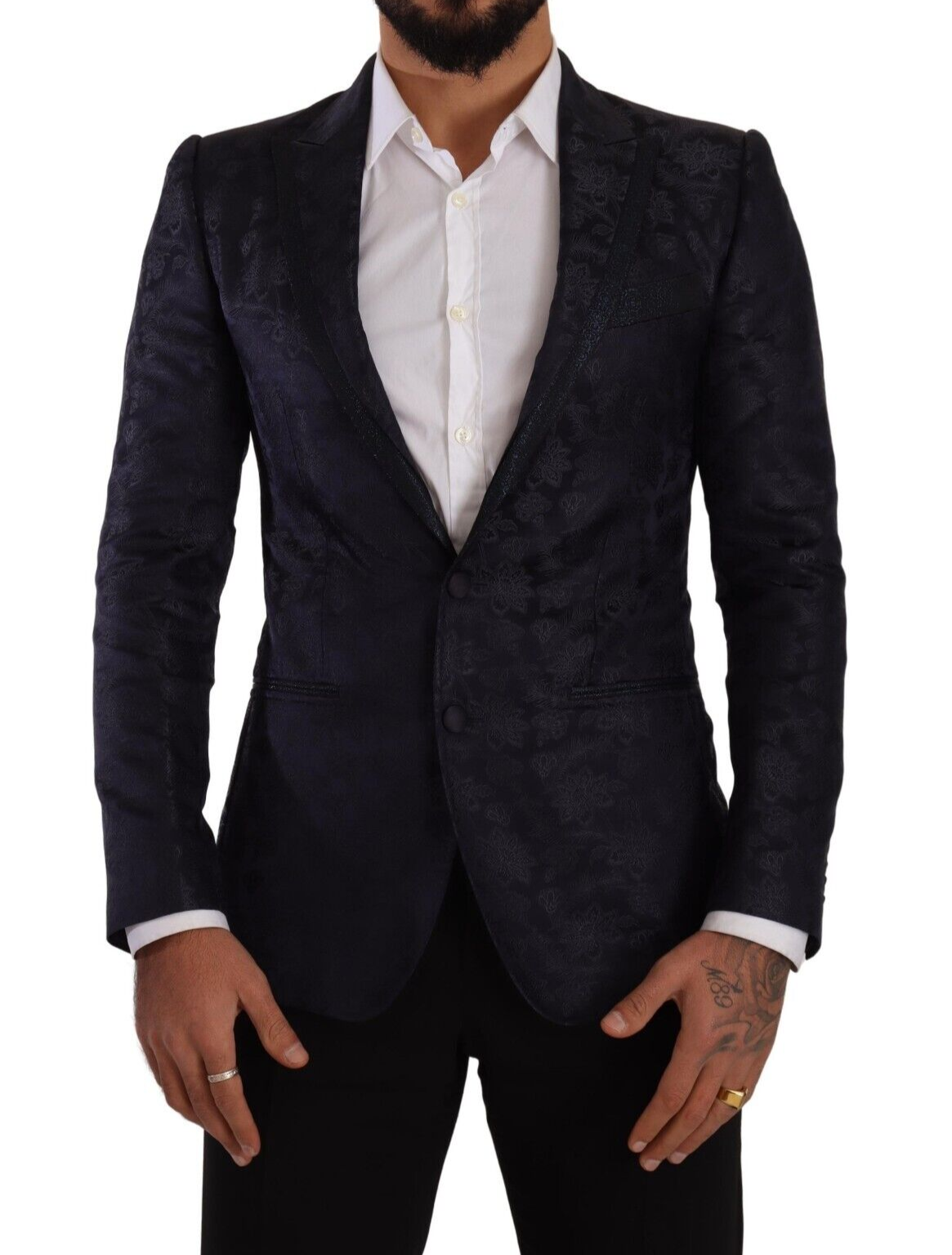 Elegante blazer formale blu scuro MARTINI