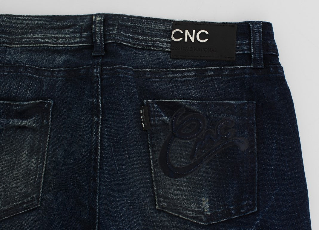 Schicke Slim Fit Skinny Blue Jeans