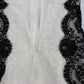 Dolce & Gabbana White Floral Lace Full Length Gown Dress