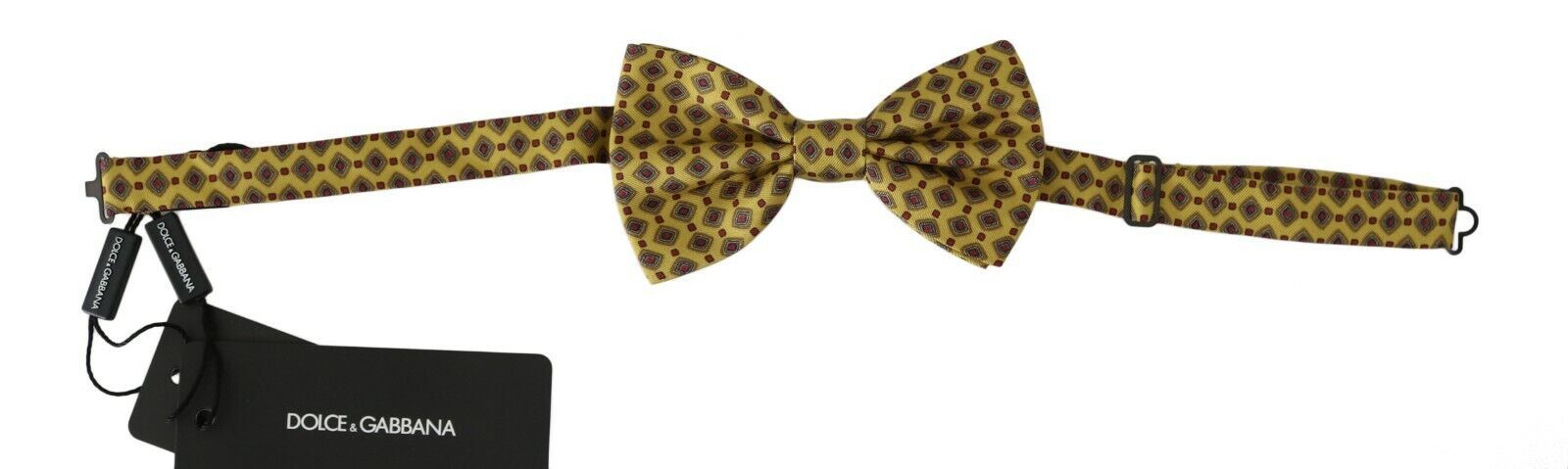 Elegante papillon in seta gialla