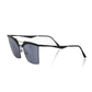 Black Metallic Women's Sunglass