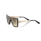 Black Acetate Women's Sunglass