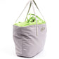 Gray Polyester Women Handbag