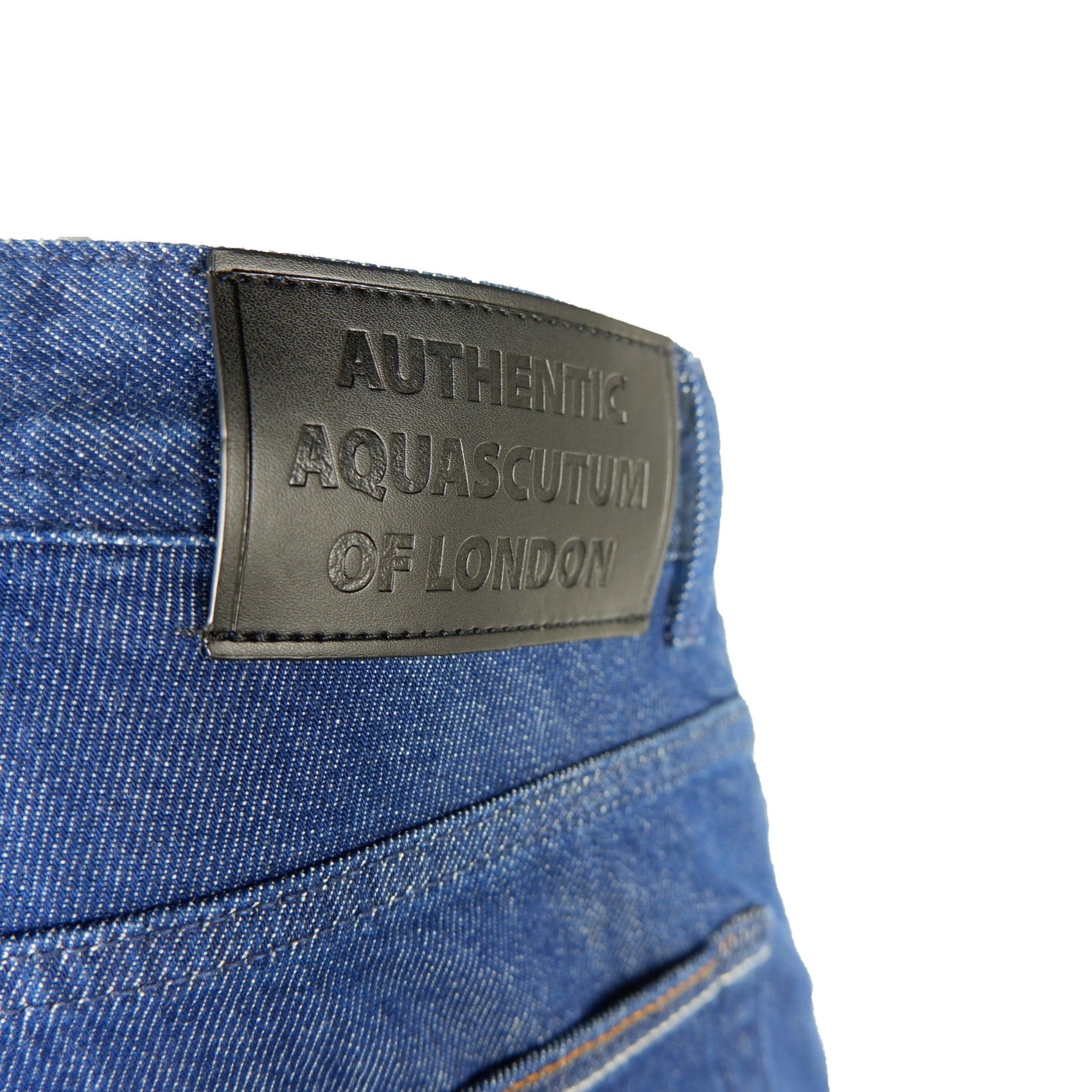 Blaue Baumwolljeans für Herren