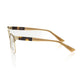 Goldfarbene Acetat-Damenbrille