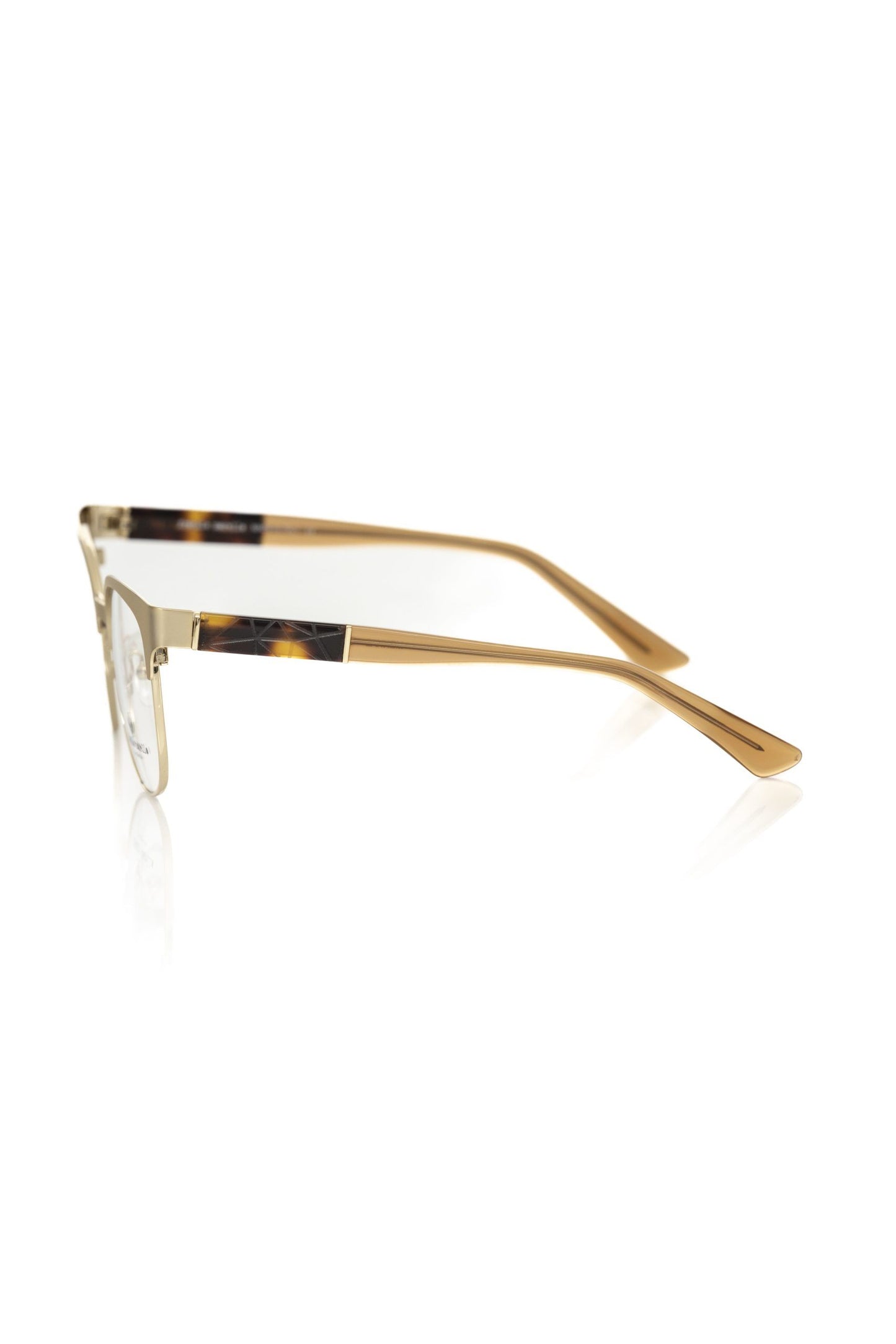 Goldfarbene Acetat-Damenbrille