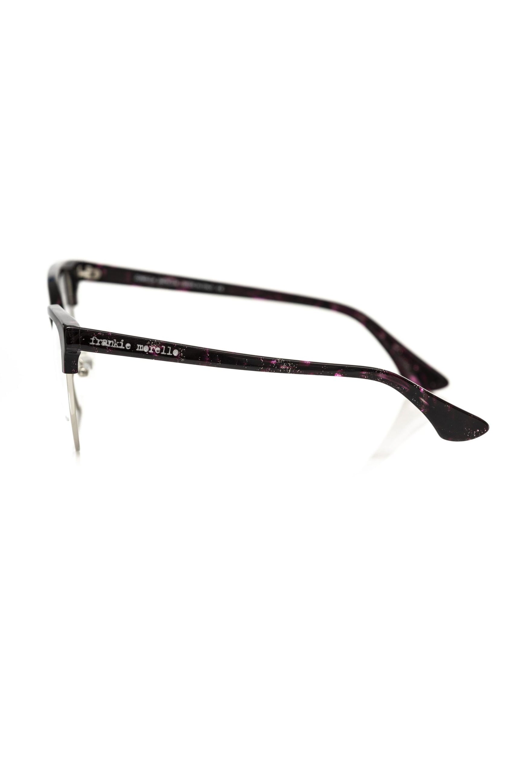 Montatura da donna in fibra metallizzata bordeaux