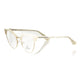 White Metallic Women's Frame