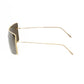 Gold Metallic Sunglasses for Women