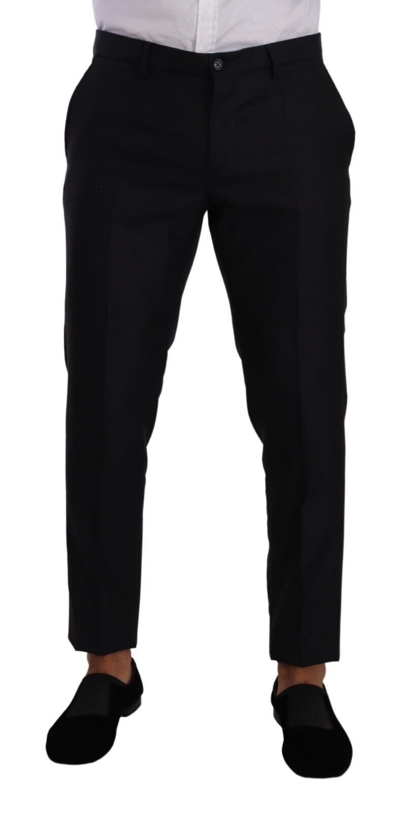 Elegante abito da uomo slim fit in lana, seta e cashmere