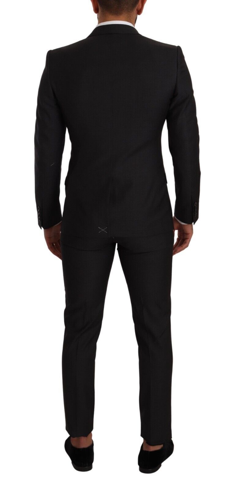 Elegante abito Martini in lana nera