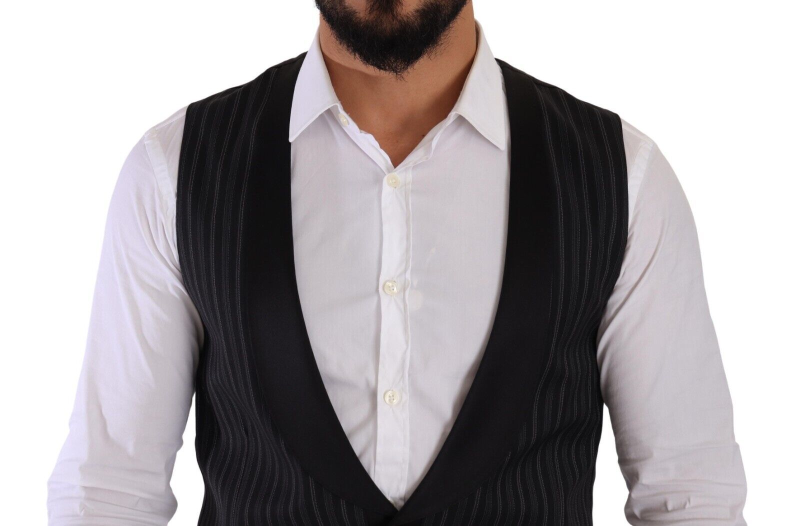 Elegante gestreifte Weste für formelle Anlässe