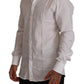 Elegantes weißes Baumwollhemd – Slim Fit