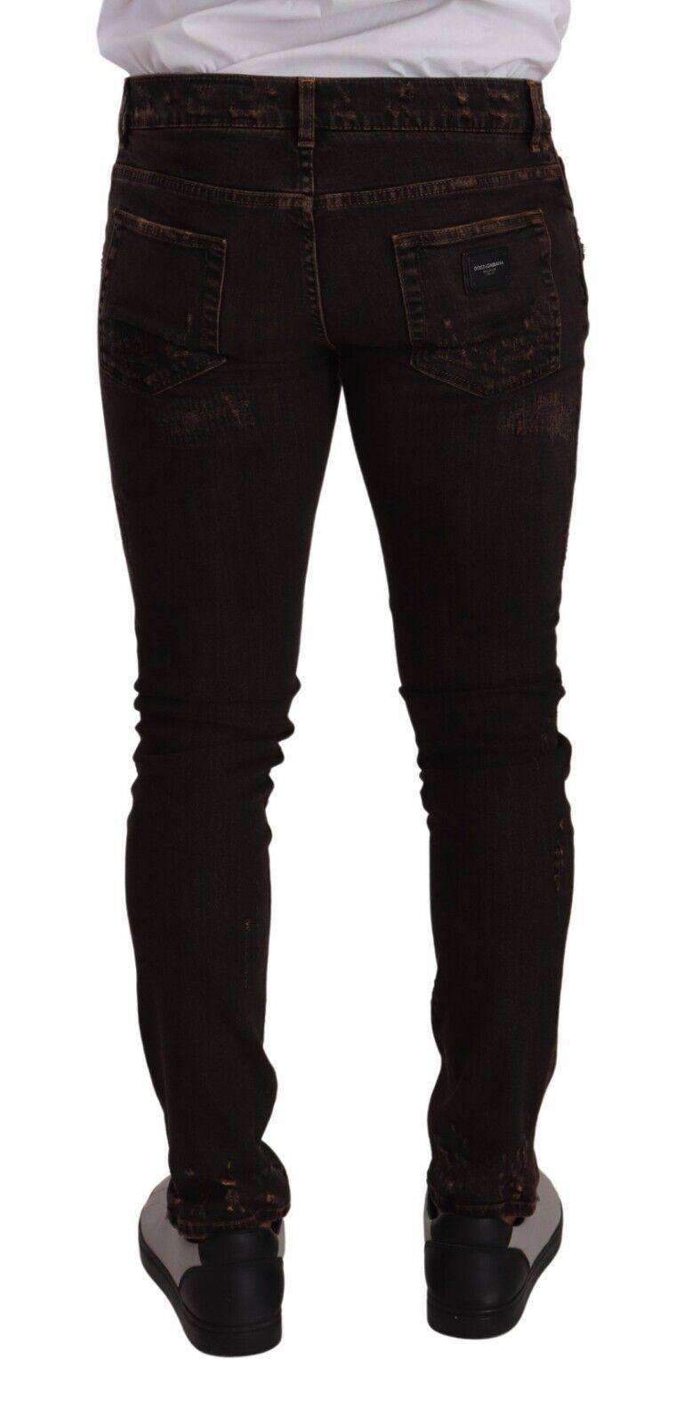 Slim Fit Skinny Jeans im Used-Look