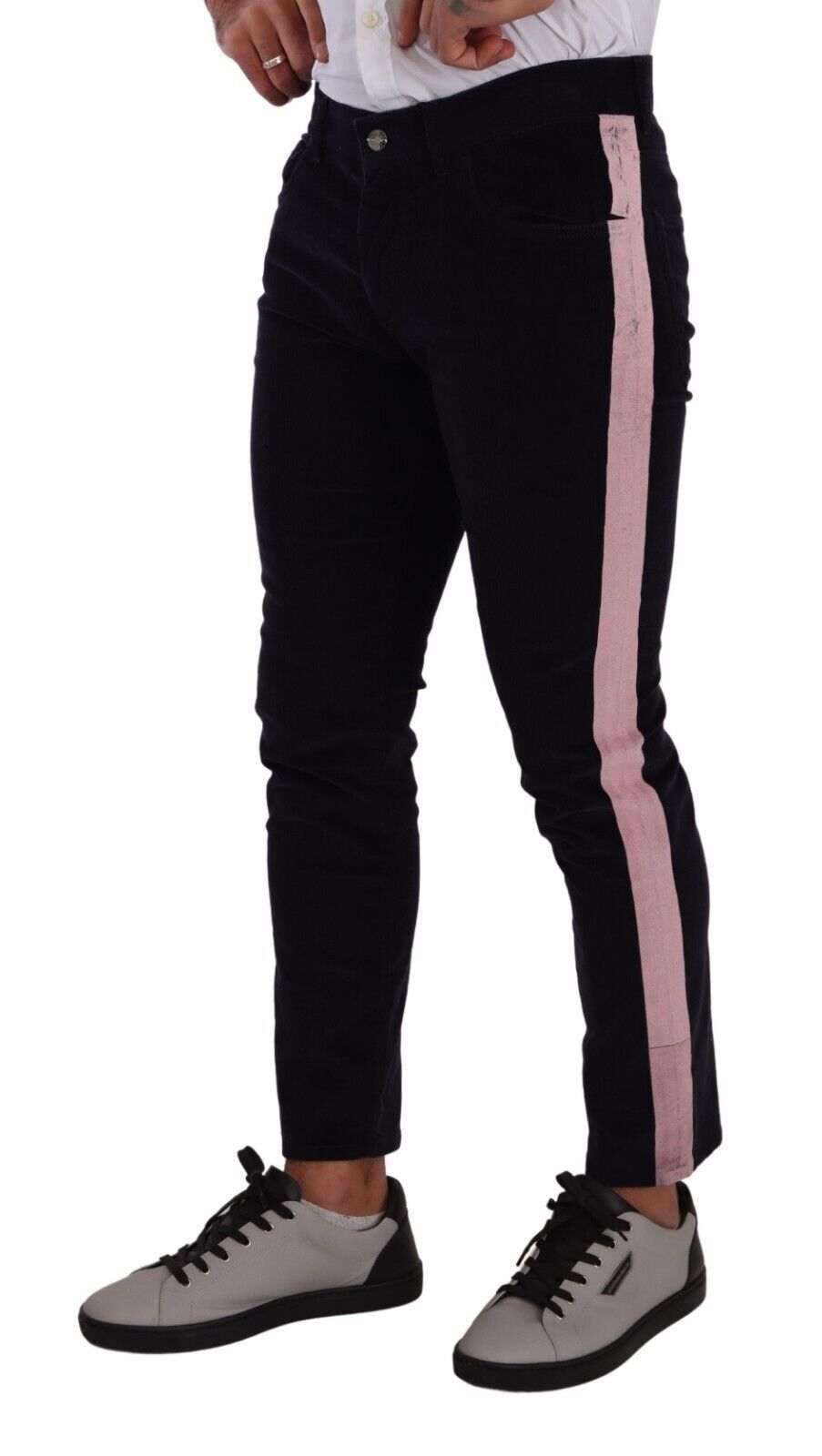 Elegante Slim Fit Cord Skinny Jeans