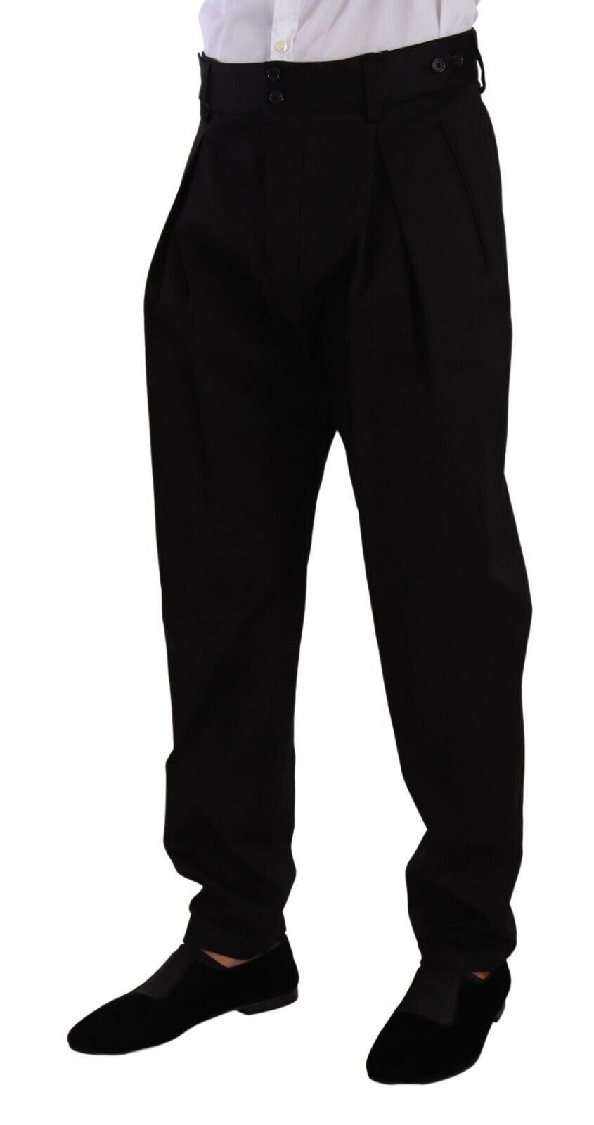 Elegante Slim-Fit-Baumwollhose