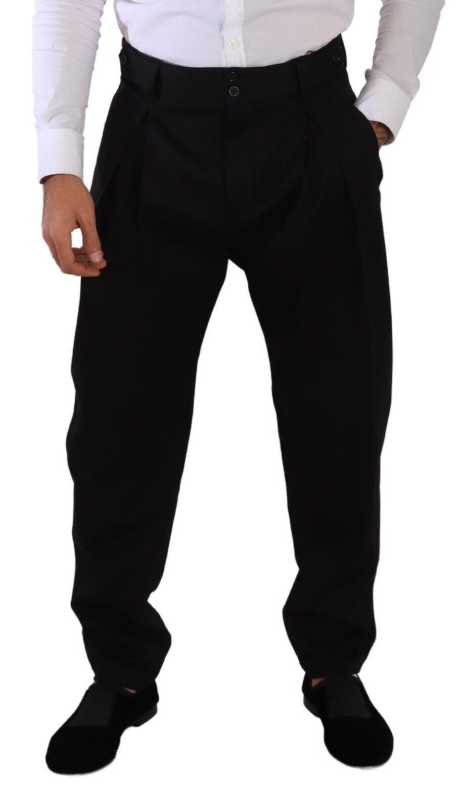 Elegante Slim-Fit-Baumwollhose