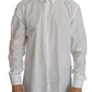 Exklusives, weißes, formelles Slim-Fit-Hemd