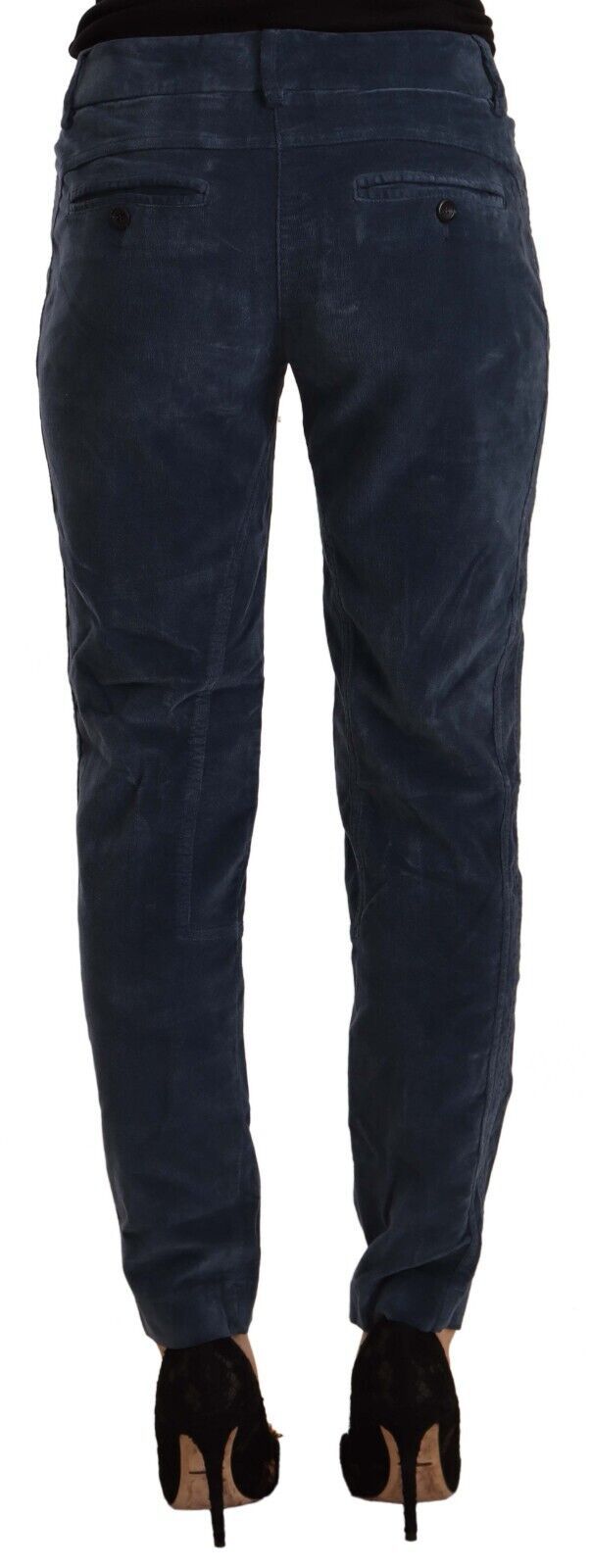 Elegante, taillierte Hose aus Baumwollmischung