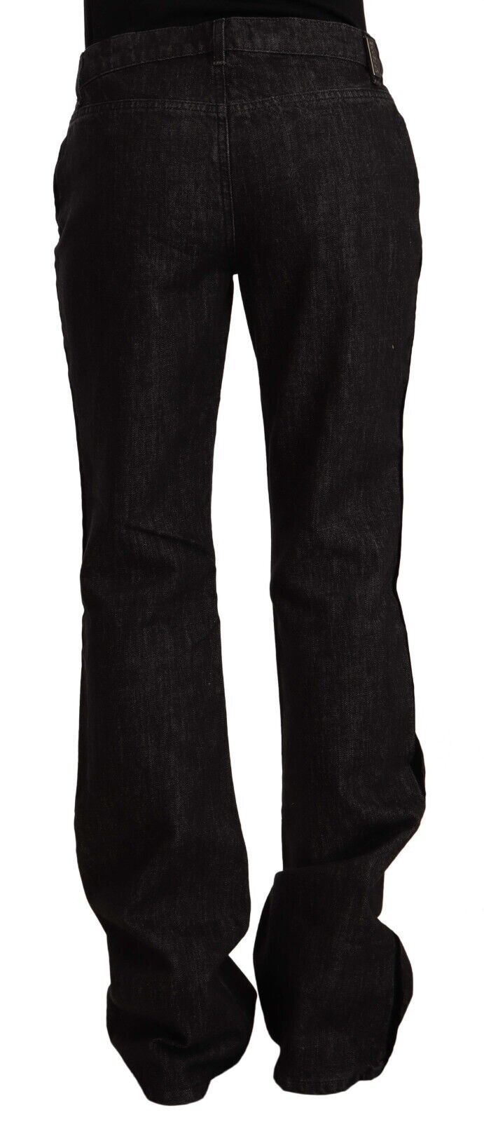 Elegante Bootcut-Designerjeans mit mittlerer Taille