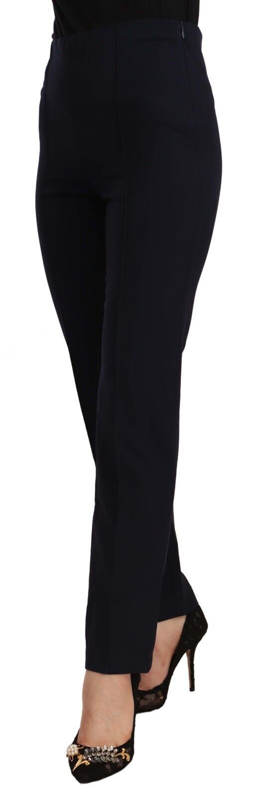 Elegante Hose mit geradem Schnitt und hoher Taille