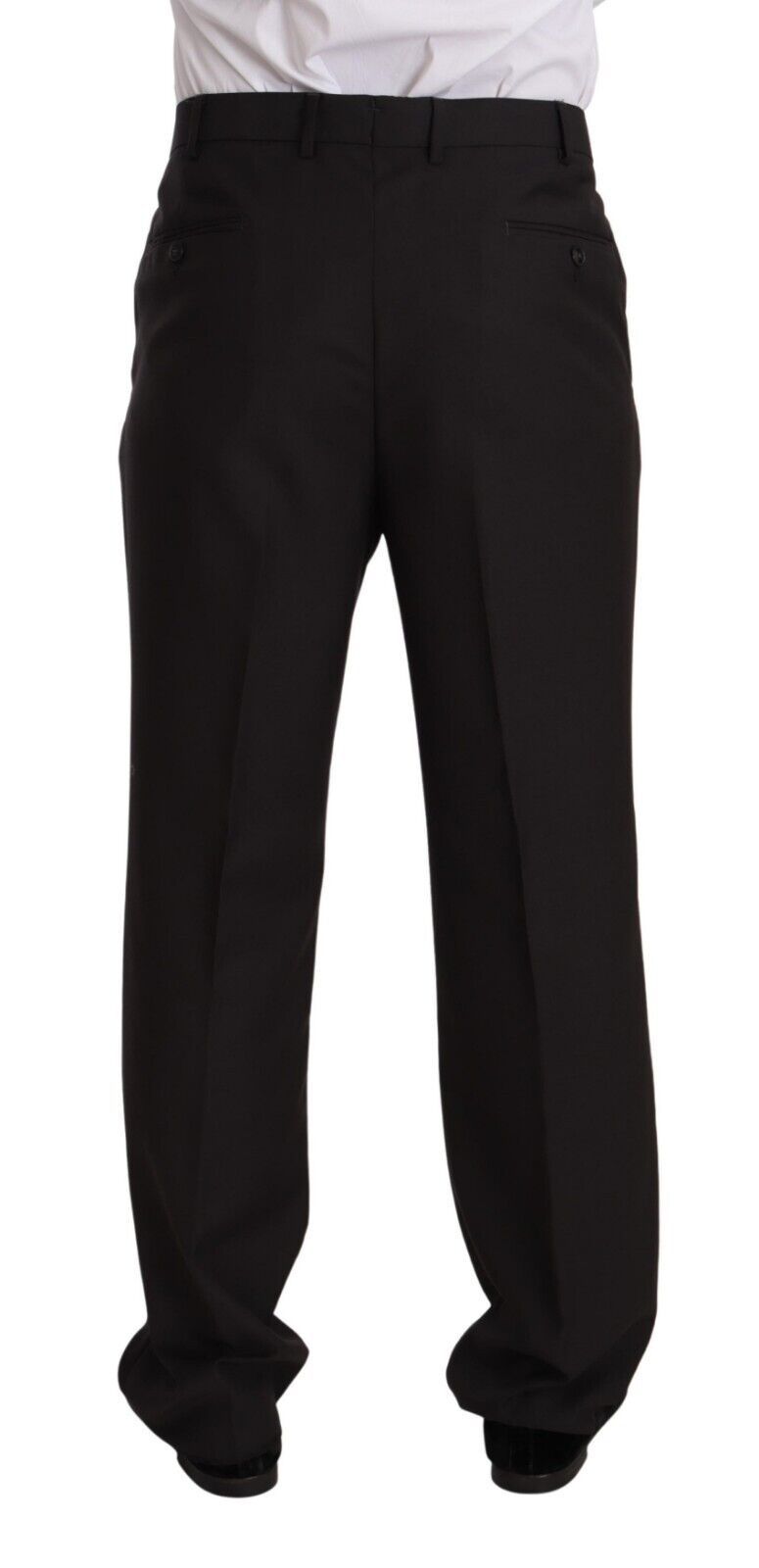 Eleganter, grauer, zweiteiliger Herrenanzug mit Revers