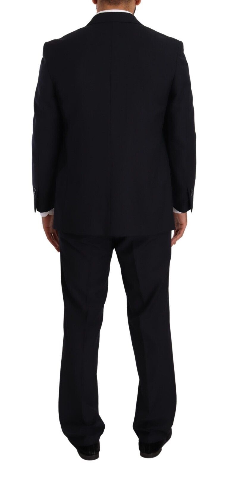 Exquisiter blauer Zweiteiler mit dekonstruiertem Blazer