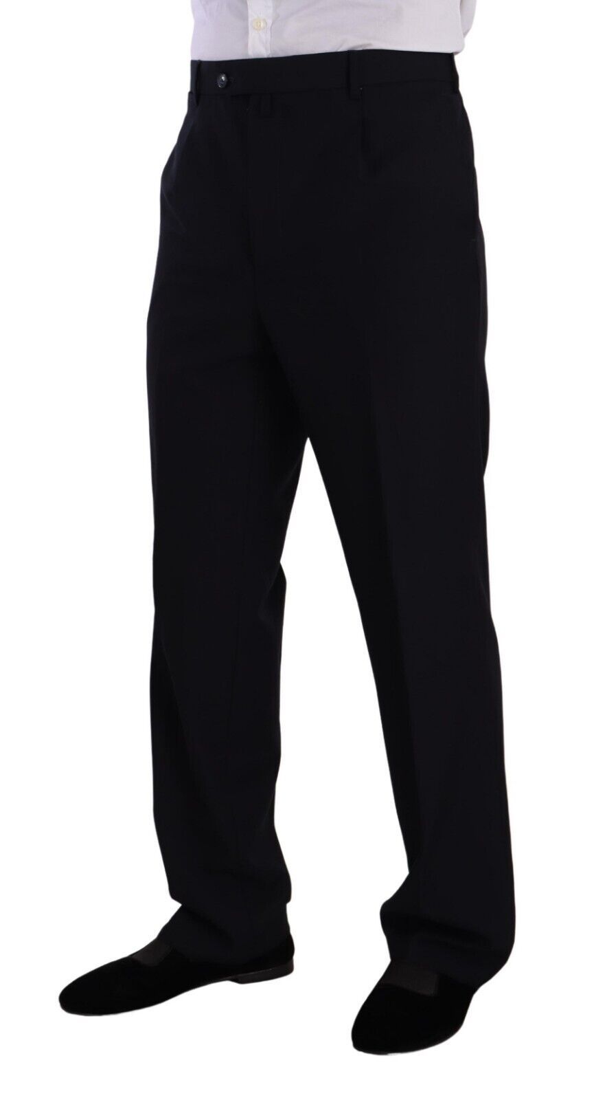Exquisiter blauer Zweiteiler mit dekonstruiertem Blazer