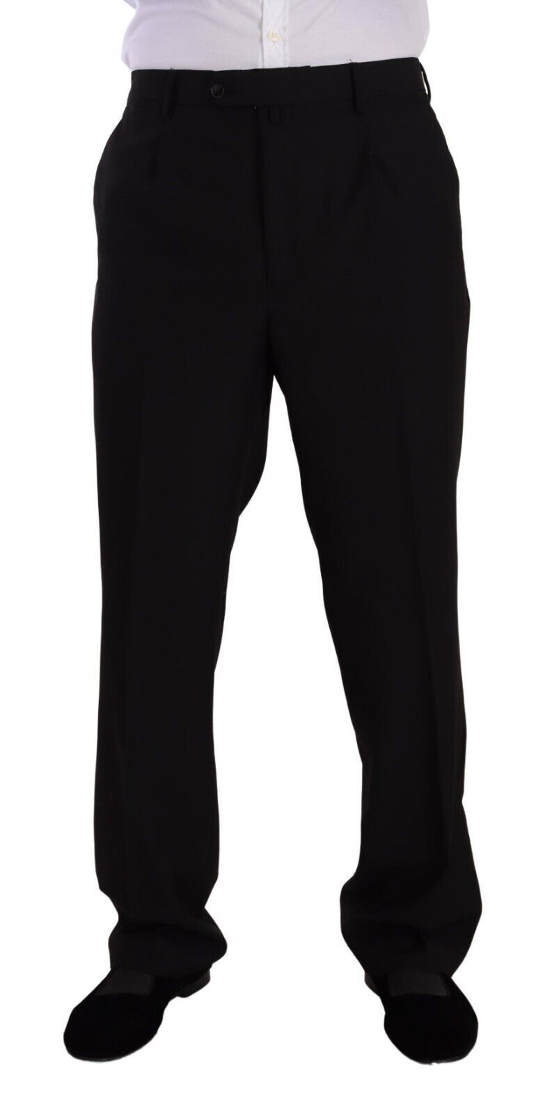 Elegantes zweiteiliges schwarzes Anzug-Ensemble