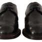 Elegant Black Derby Dress Shoes