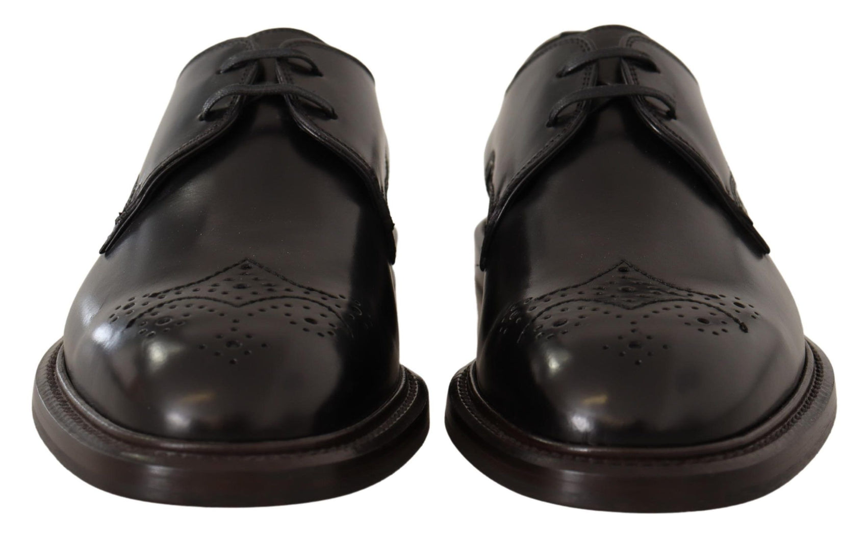 Eleganti scarpe da sera Derby nere