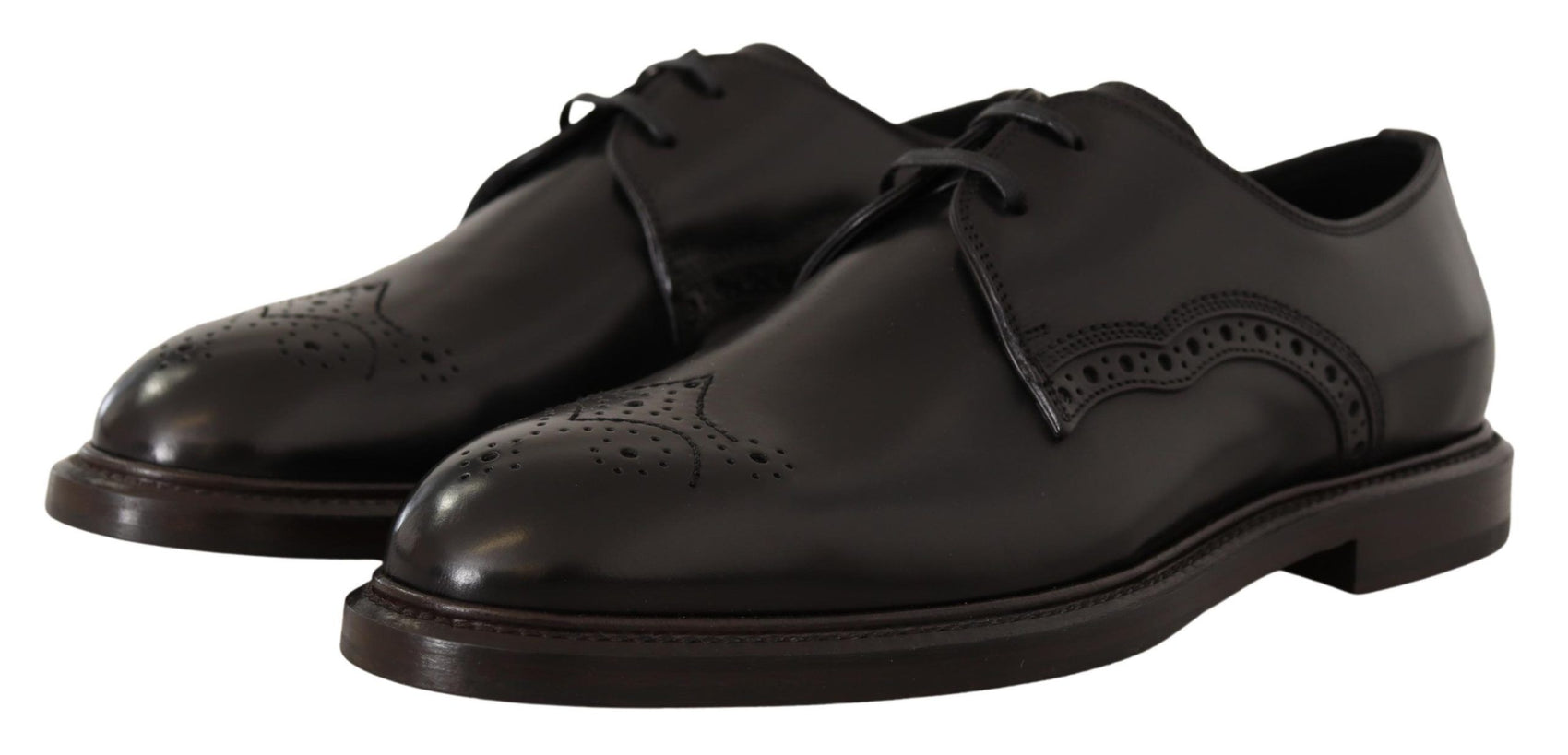 Eleganti scarpe da sera Derby nere