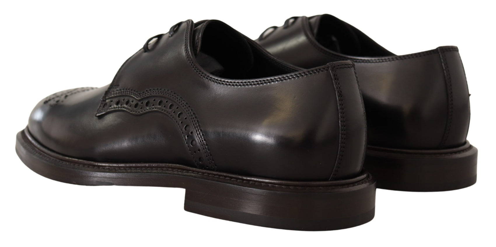 Eleganti scarpe da sera Derby nere
