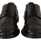 Elegant Calfskin Derby Oxford Wingtips