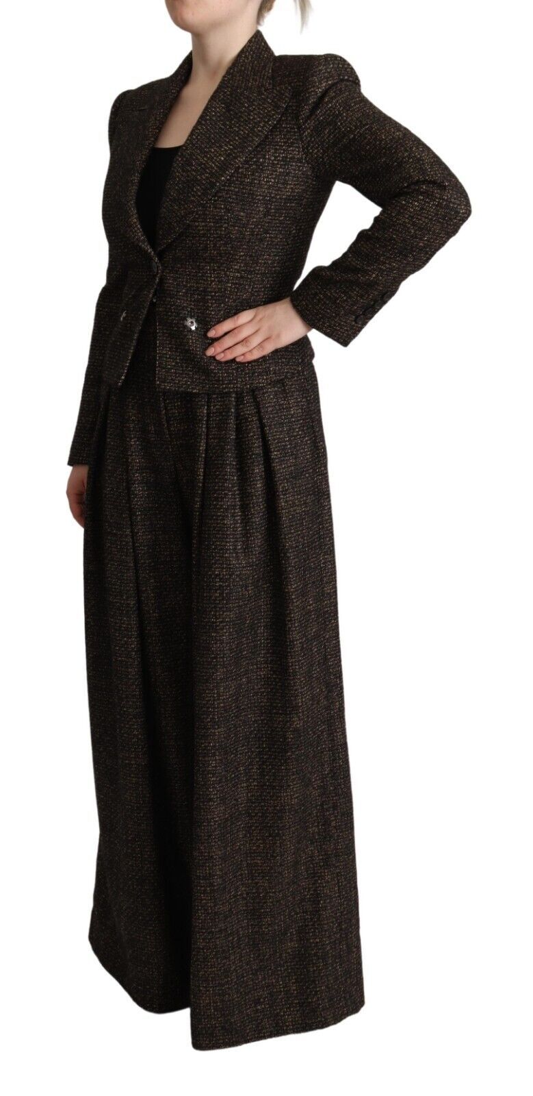 Completo elegante in misto lana