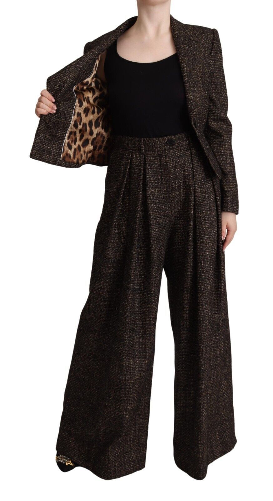 Completo elegante in misto lana