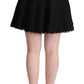 Elegant Knitted A-Line Mini Skirt