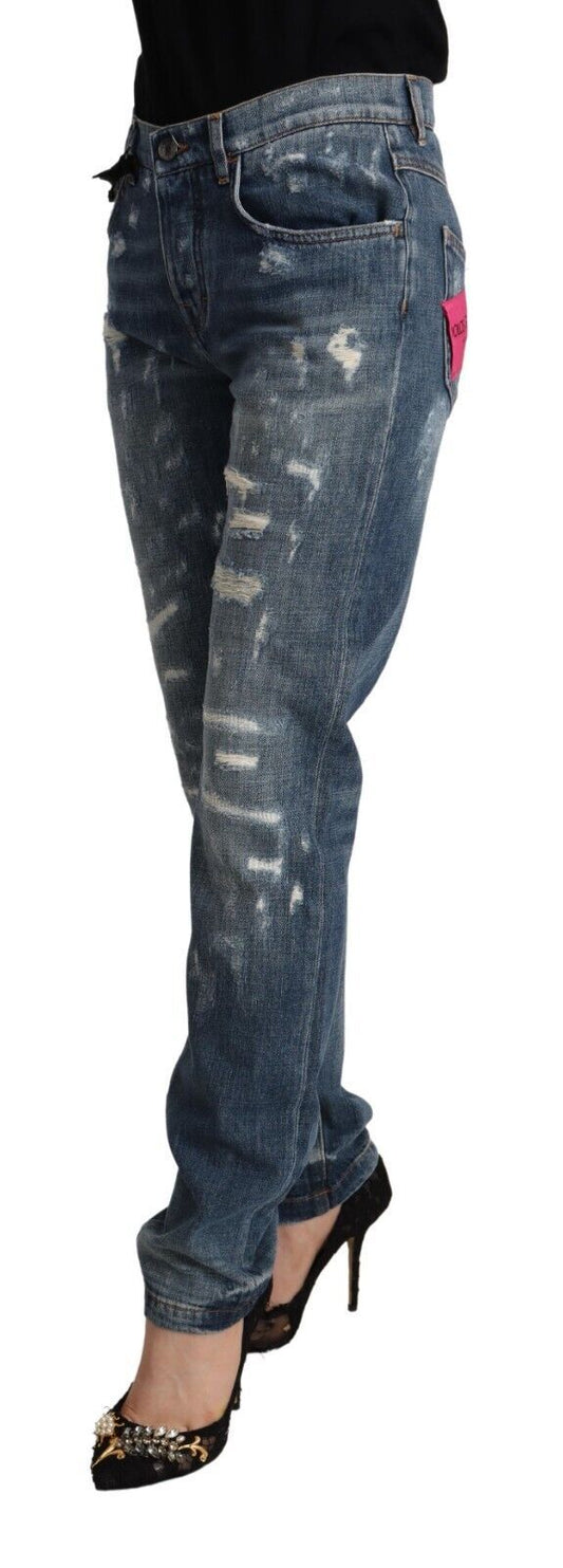 Eleganti jeans skinny in denim per la donna moderna